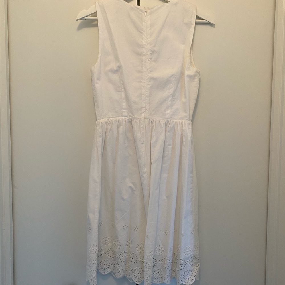 J.Crew white eyelet dress